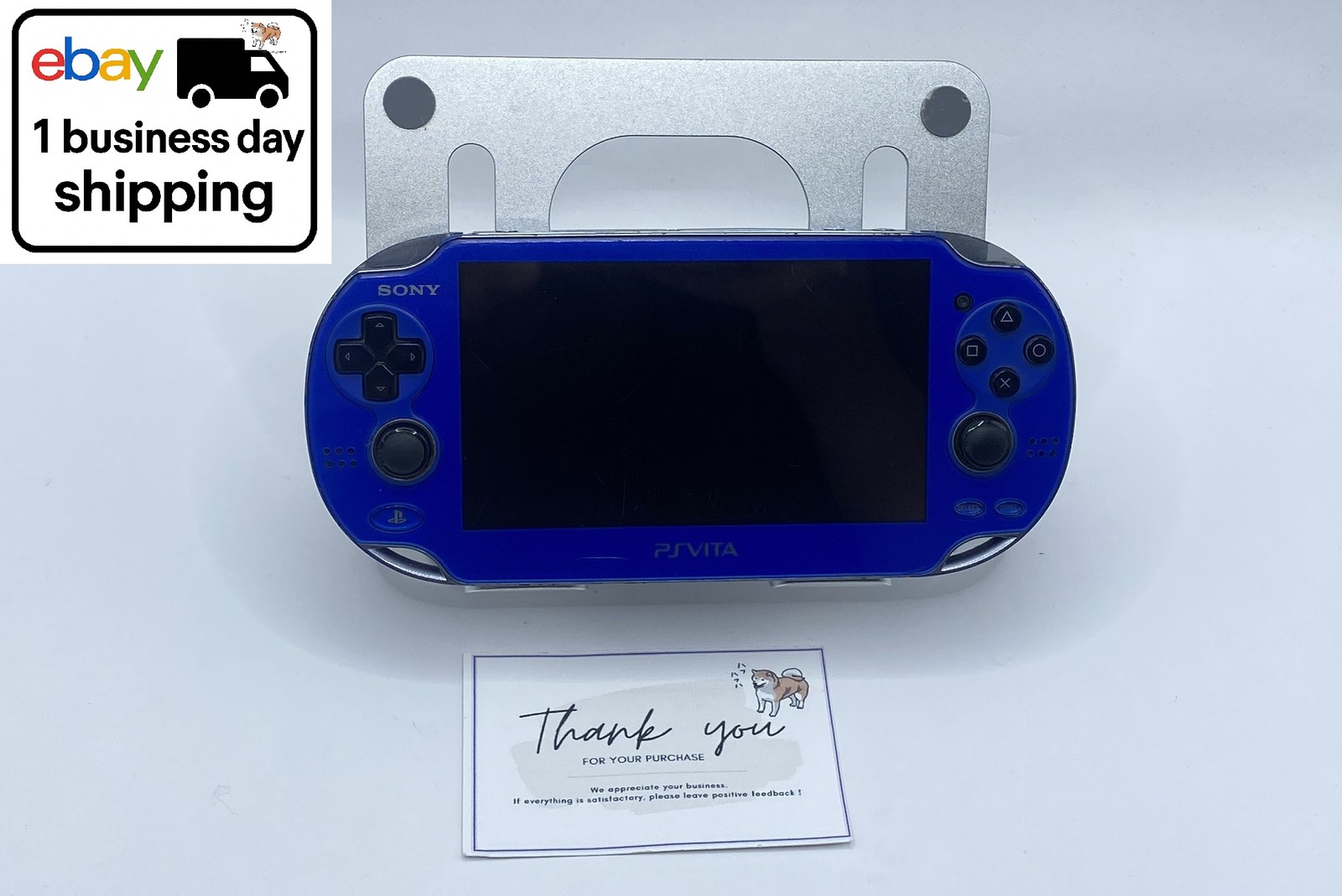Scratches PS Vita Sapphire Blue PCH 1000 ZA04 Console only