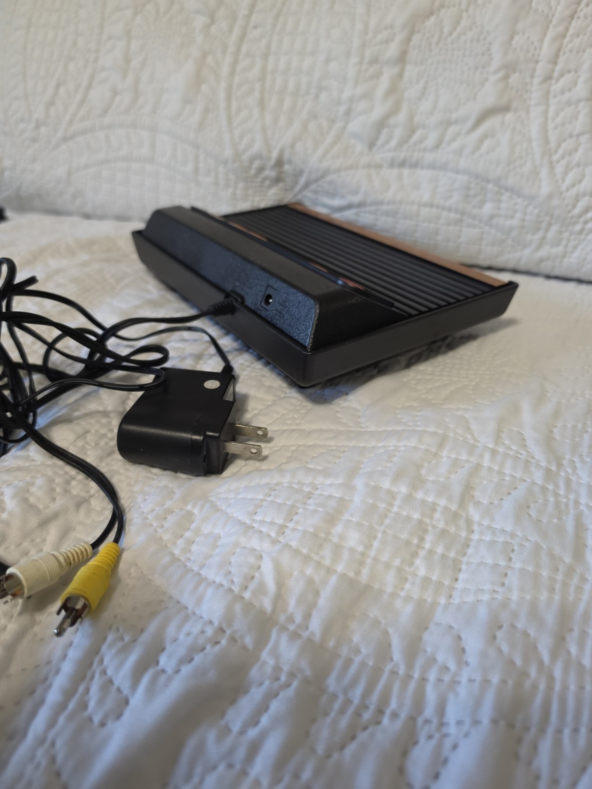 Atari Flashback 4 Console & Cords PARTS OR REPAIR No Power