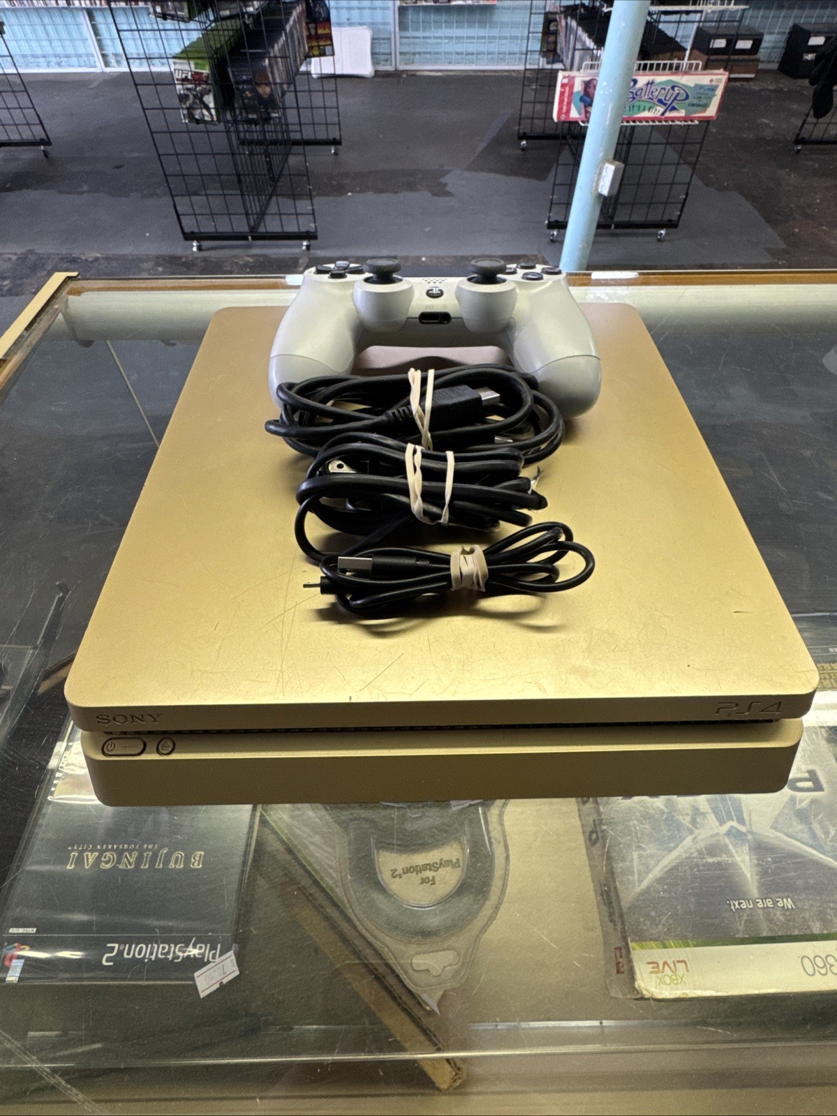 Sony PlayStation 4 PS4 Slim Limited Ed. 1TB Console- Tested- Cleaned!