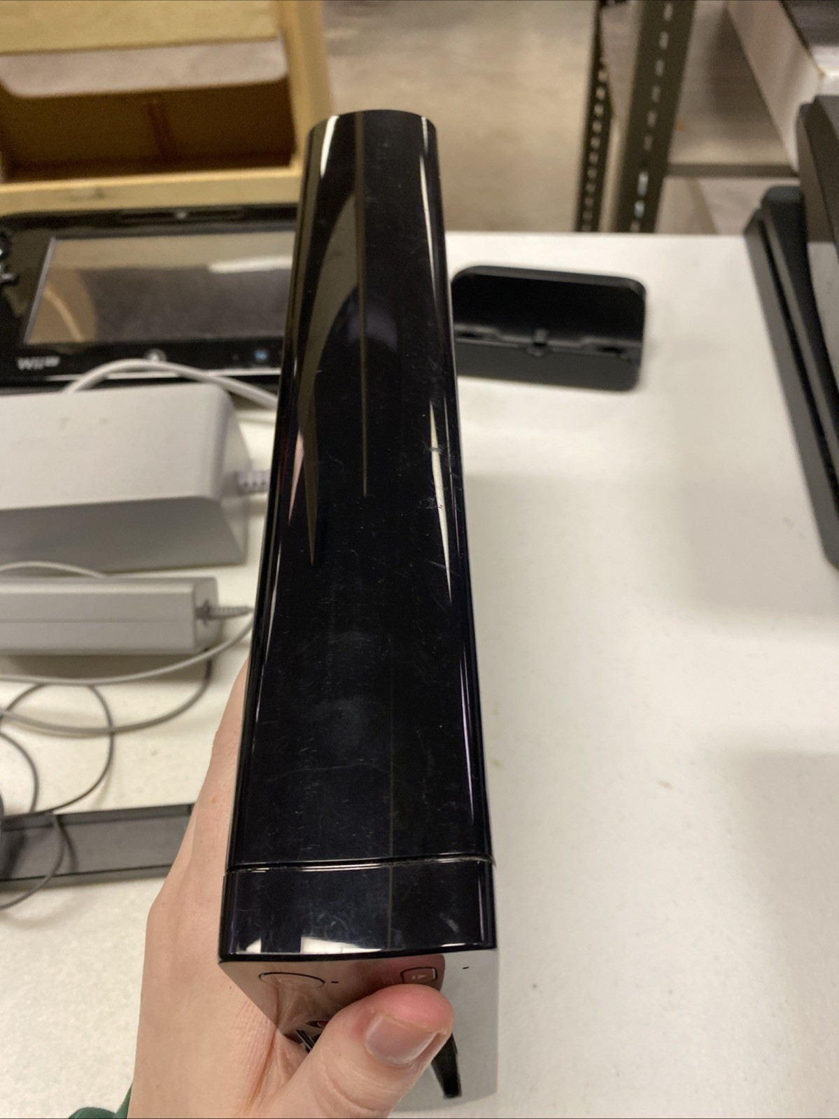 Wii U Console Black All Parts