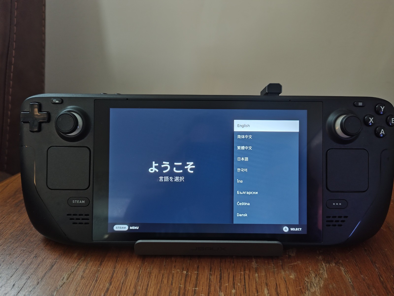 Valve Steam Deck 512GB Handheld Console with dock case and charger