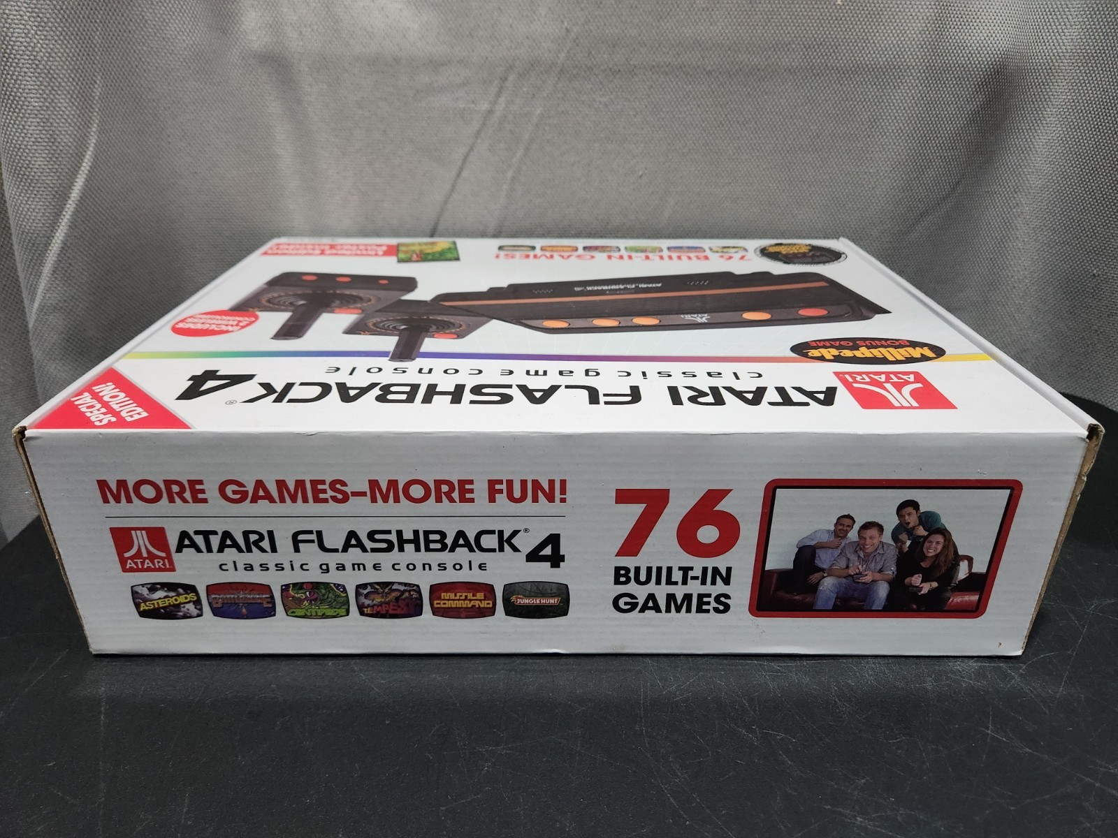 Atari Flashback 4 Classic Game Console Special Edition 76 Games In Box Tested