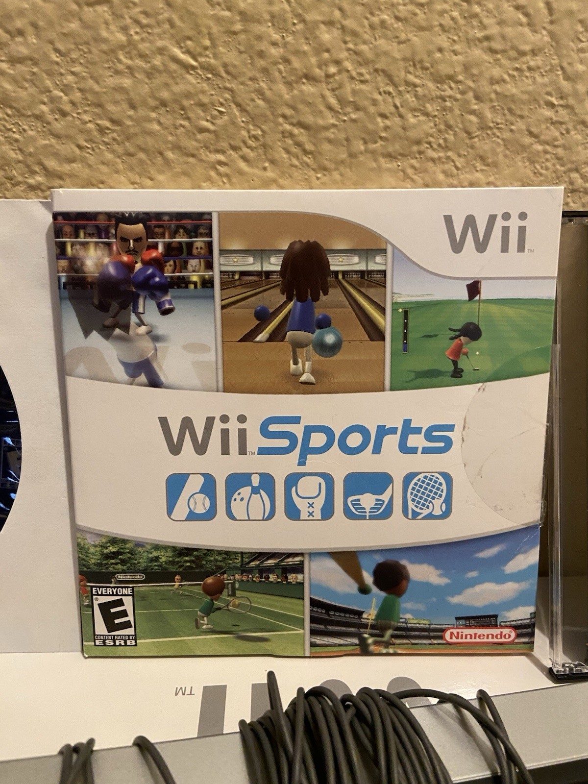 Nintendo Wii (Complete In Box Console, 2006) W/ Wii Sports & Other Games