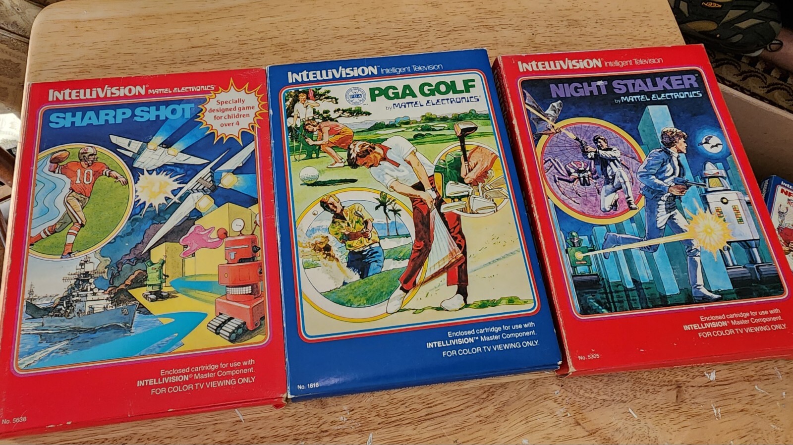 Intellivision Console Model 2609 UNTESTED, Good Physical Shape With 15 Games