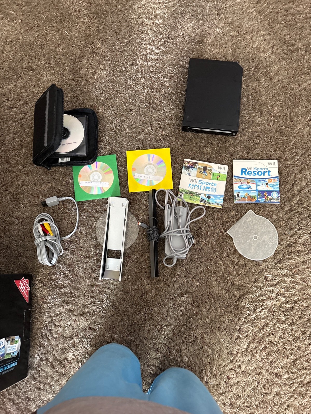 Nintendo Wii Wii Sports Resort Plus Console black
