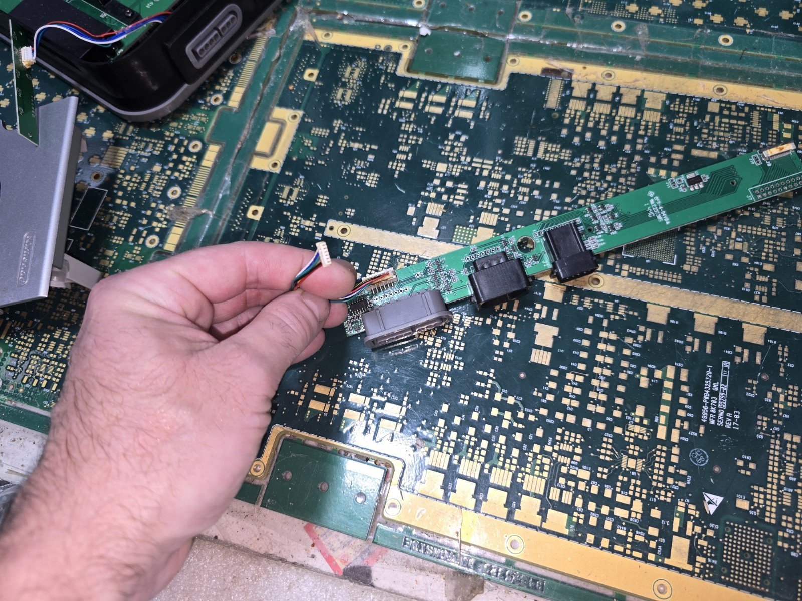 Hyperkin Retron 5 Right Side Controller Port Board w/Cable ONLY-Good-Tested-READ