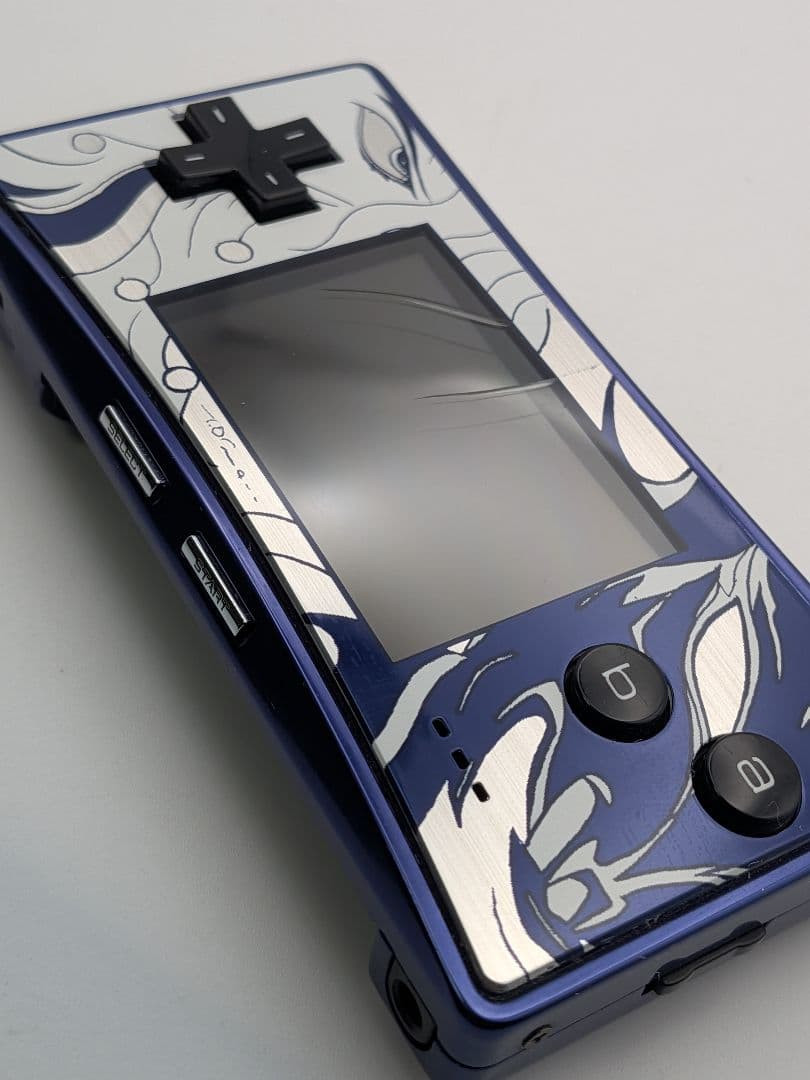 Nintendo Game Boy Micro OXY-001 Final Fantasy IV Edition Console case Amano