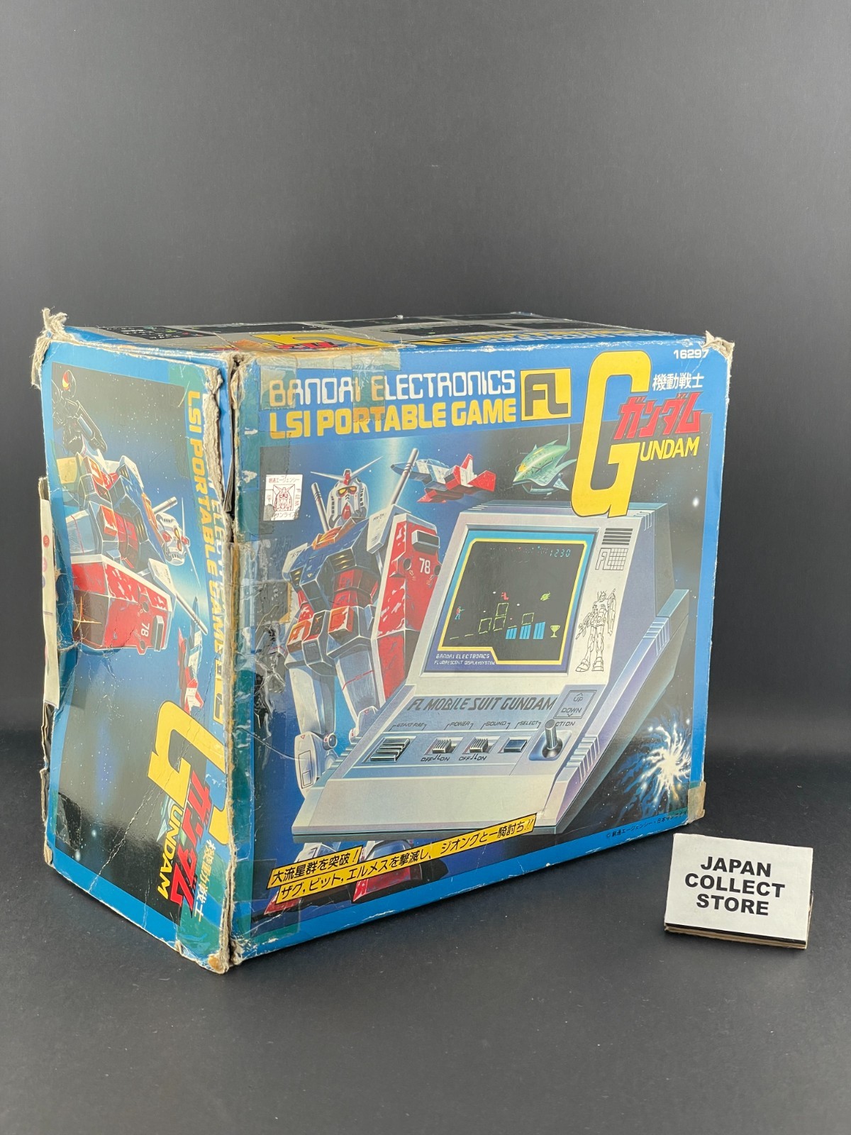 Bandai Electronics LSI Portable Game FL Mobile Suit Gundam work well