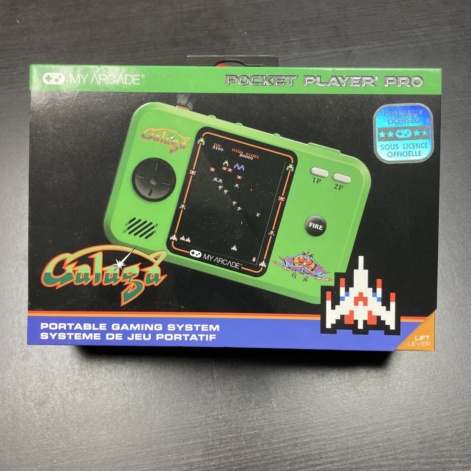 My Arcade Galaga/Galaxian Pocket Player Pro DGUNL-4199 (UNOPENED)