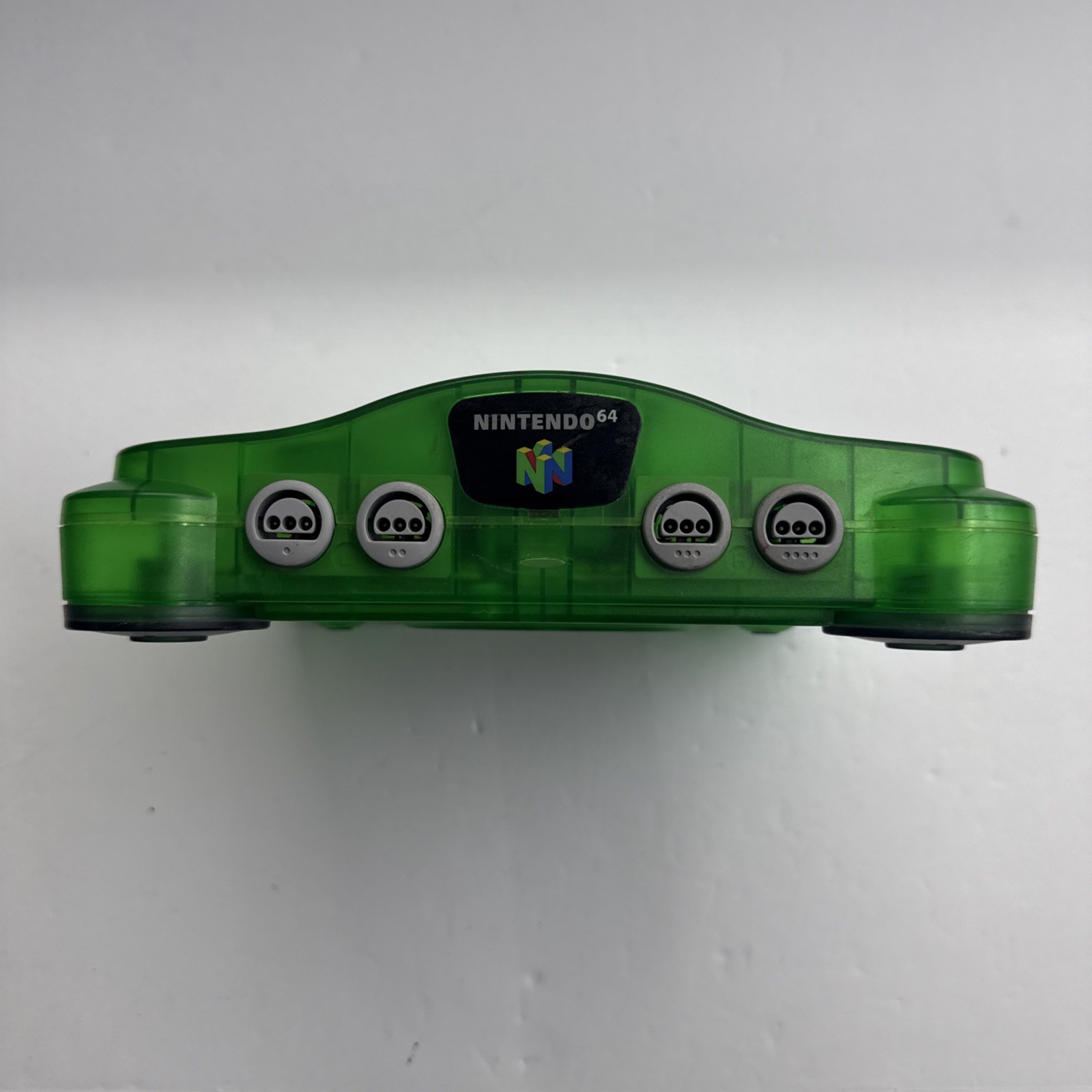 N64 – Nintendo 64 Console Bundle Jungle Green Shell Damaged Tested Working #2944