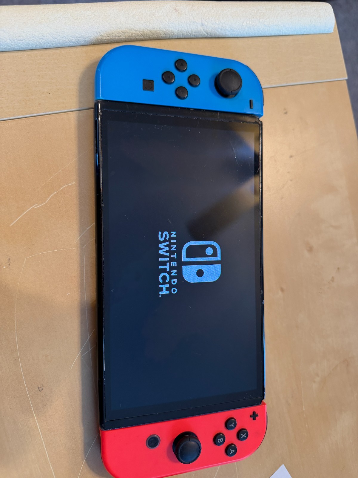 Nintendo Switch OLED – Fair Used Cond – Chipped Plastic – Works READ