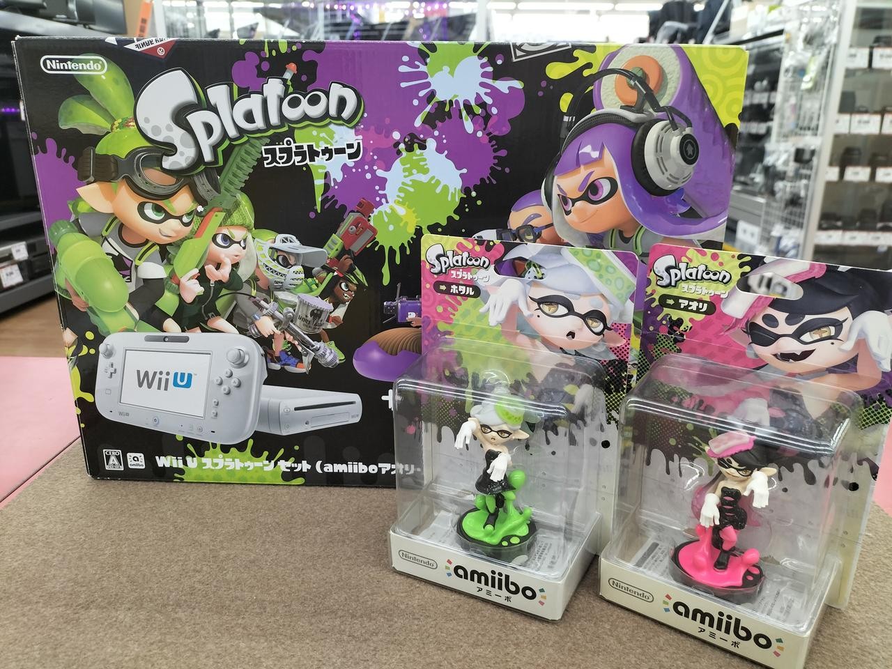 WII U Splatoon Set Model Number WUP S WAHT NINTENDO