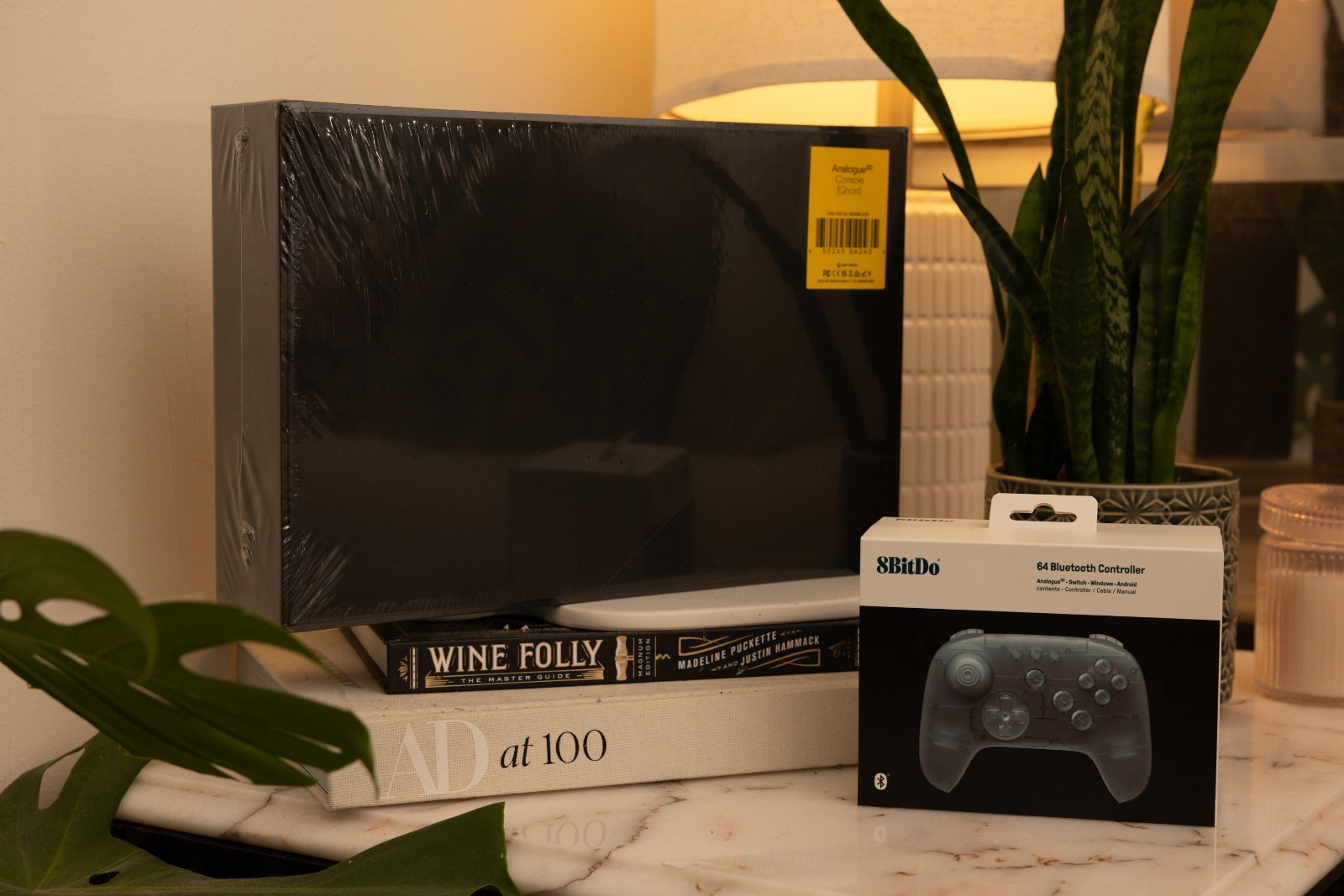Analogue 3D Prototype [Ghost] Limited Edition – New/Sealed W/ 8bitdo Controller