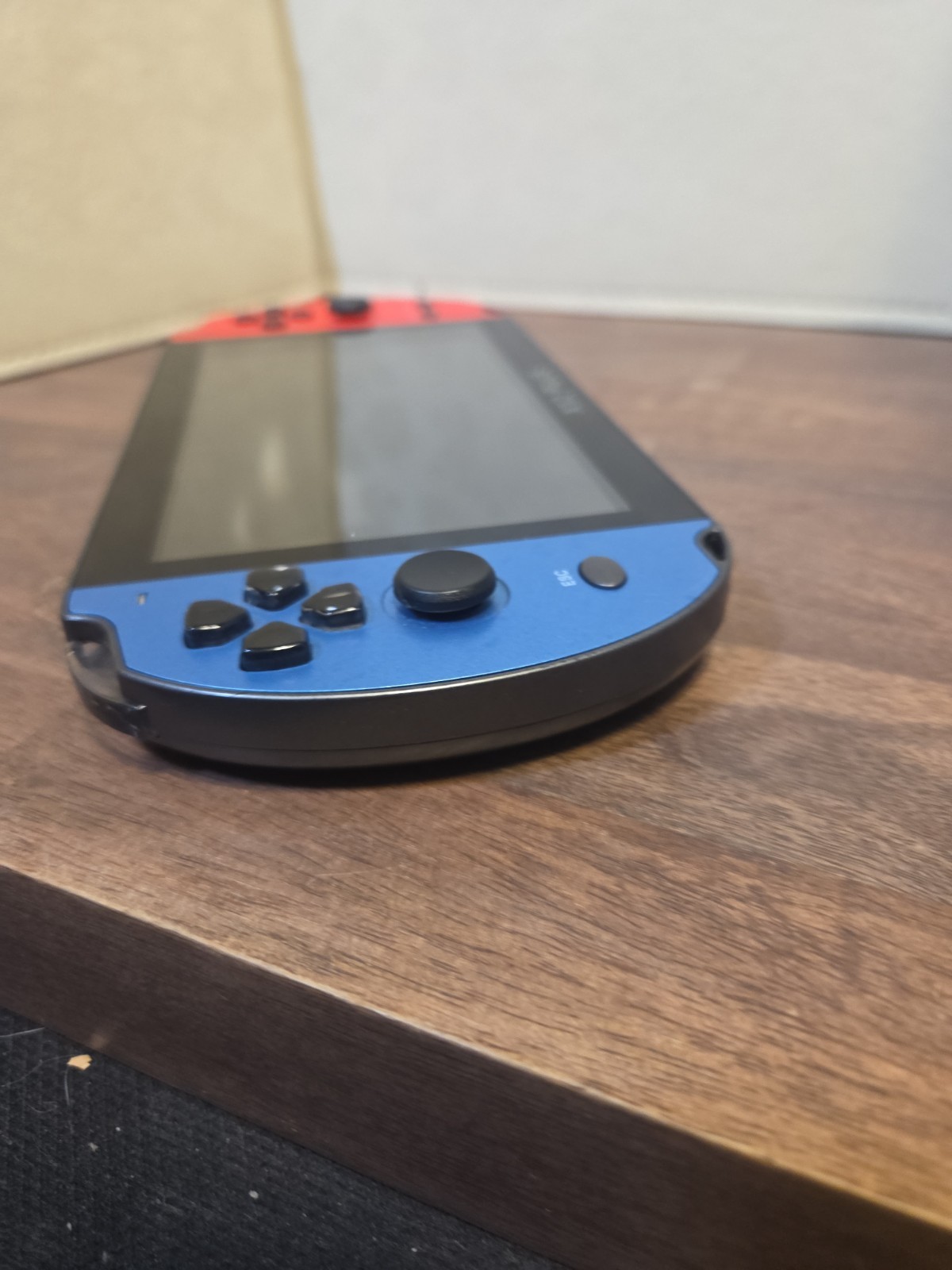 X12 PLUS Handheld Game Console System w/ Built-In Screen, Blue & Red