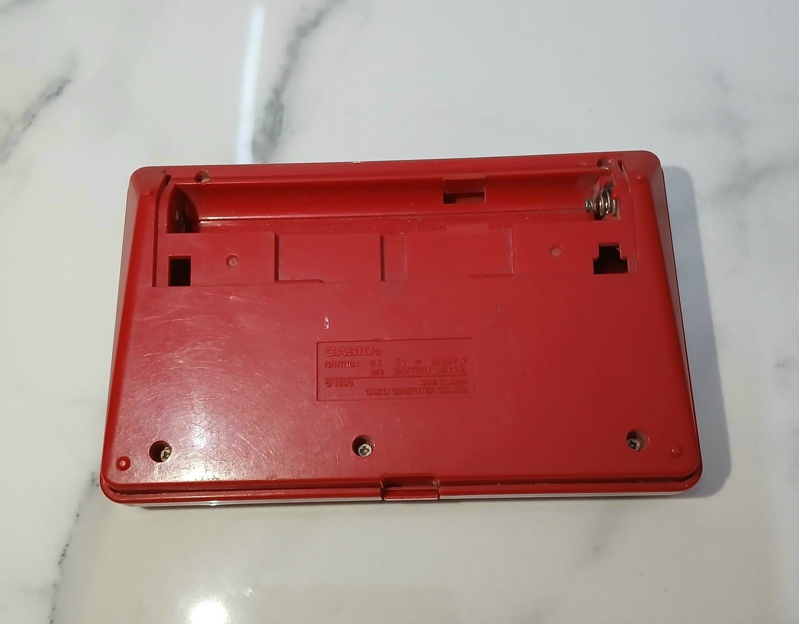 Casio Kung Fu Fight CG-310A Handheld System Game