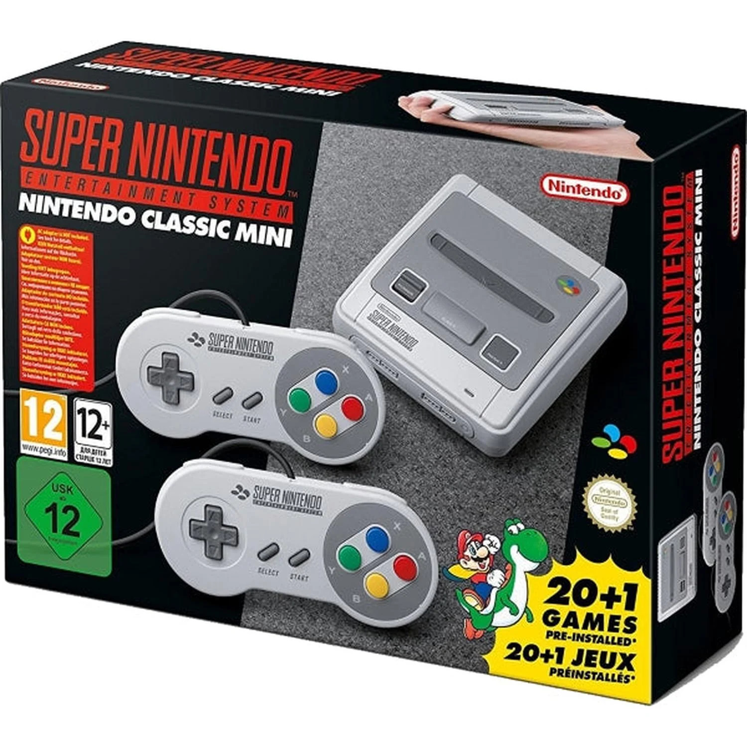 Super Nintendo Entertainment System SNES Classic Mini – PAL Edition [Retro Conso