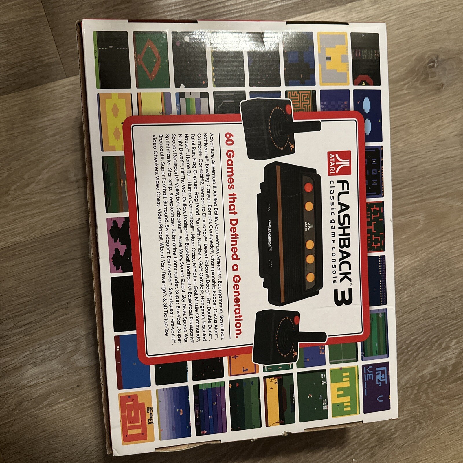 Genuine Atari Flashback 3 Classic with 60 Games Plug N Play Complete