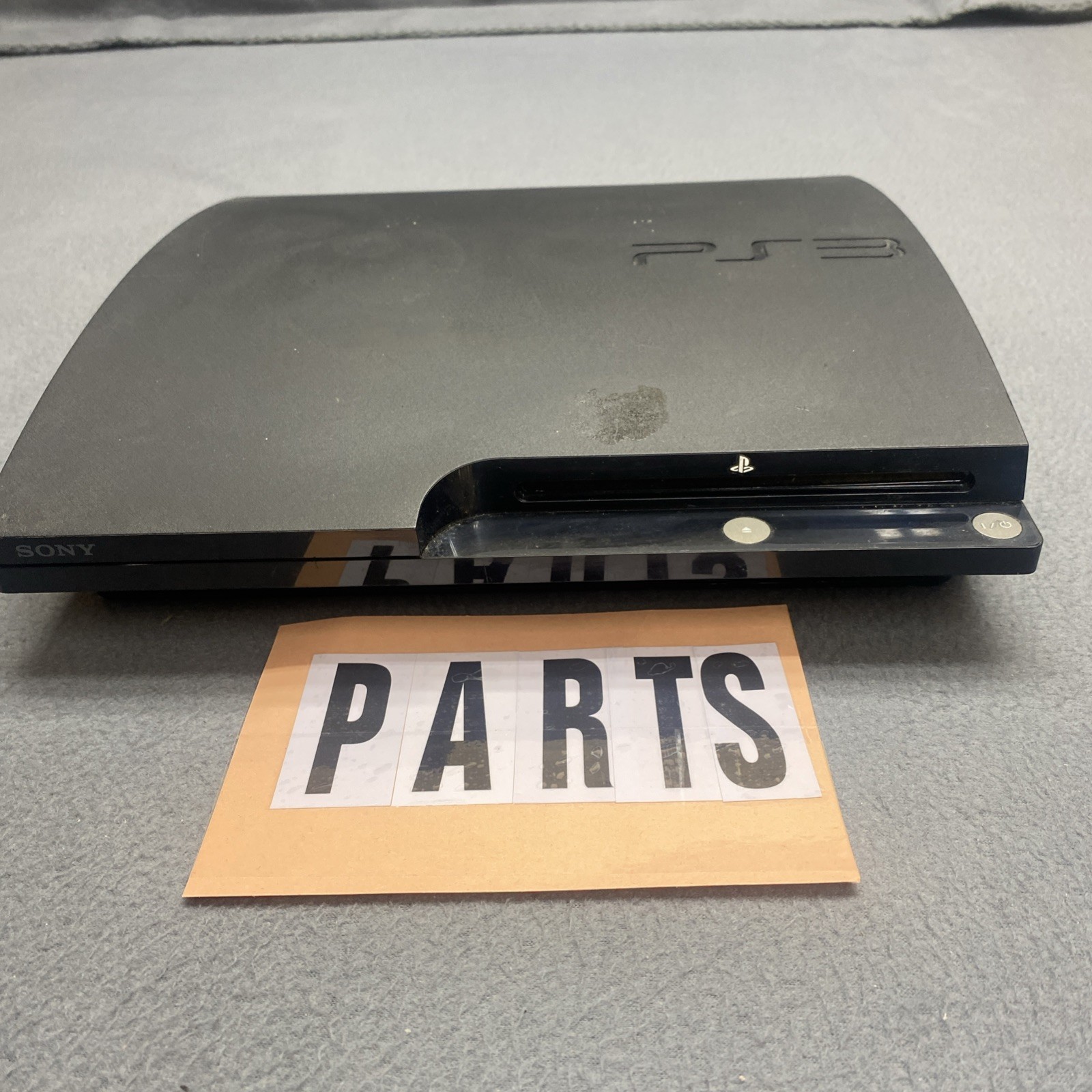 Sony PlayStation 3 PS3 Slim Console CECH-2001A 120GB Black Parts Repair Read 2