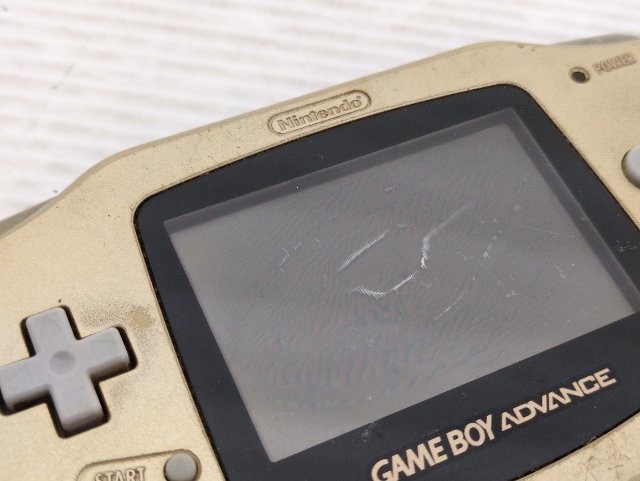 AS IS-Game Boy Advance Console (AGB-001 / Gold) GameBoyAdvance JP 9000025585545