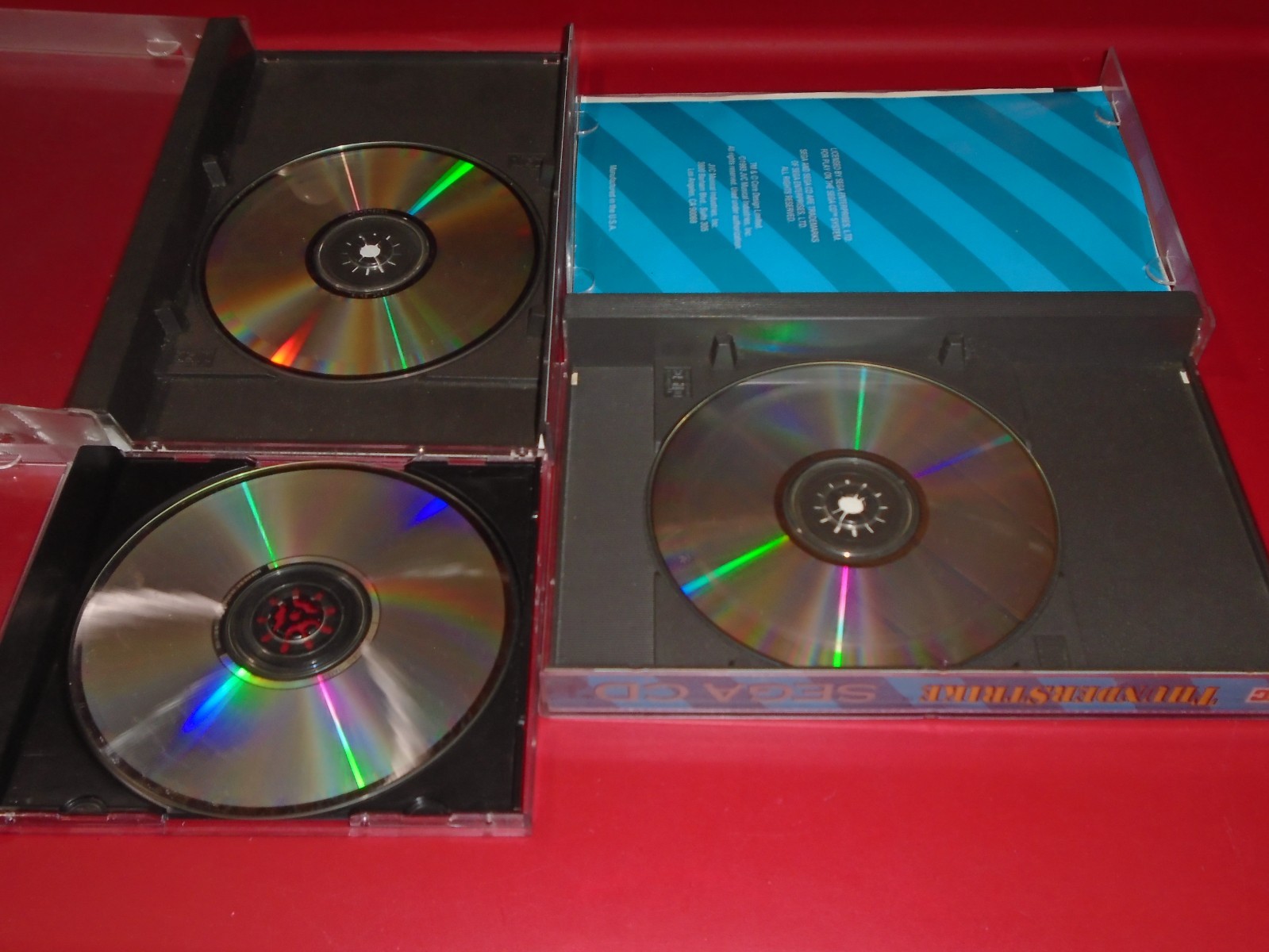Sega CD Model 2 (MK-4102A) Genesis Model 1 (1601) 2AC 2Controllers 10Games AV RF
