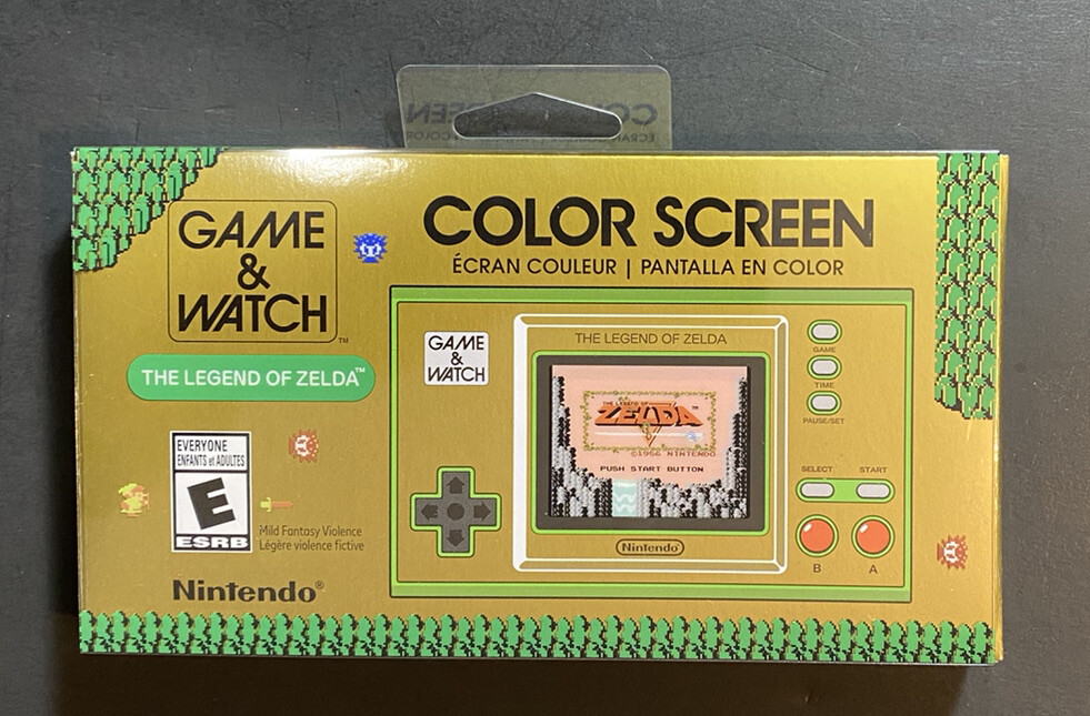 Game & Watch Color Screen [ The Legend of Zelda Edition ] NEW