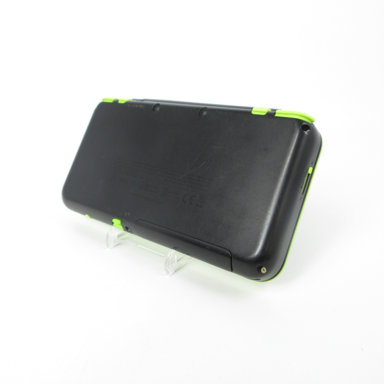 【Very Good】Nintendo New 2DS LL XL Black x Lime Console ONLY Japanese Ver. #Arr04