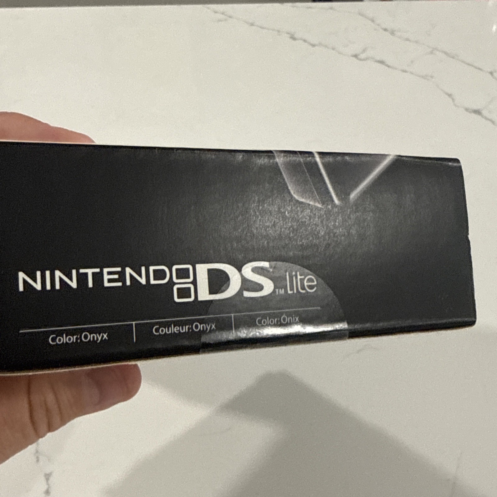 Nintendo DS Lite Handheld System in Box – Onyx – Charger & Manual *PLEASE READ*