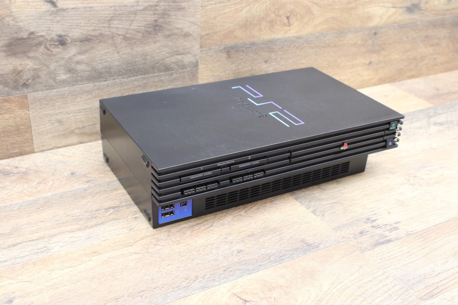 Sony PlayStation 2 Console Black (SCPH-39001) CLEAN! Warranty Sticker TESTED
