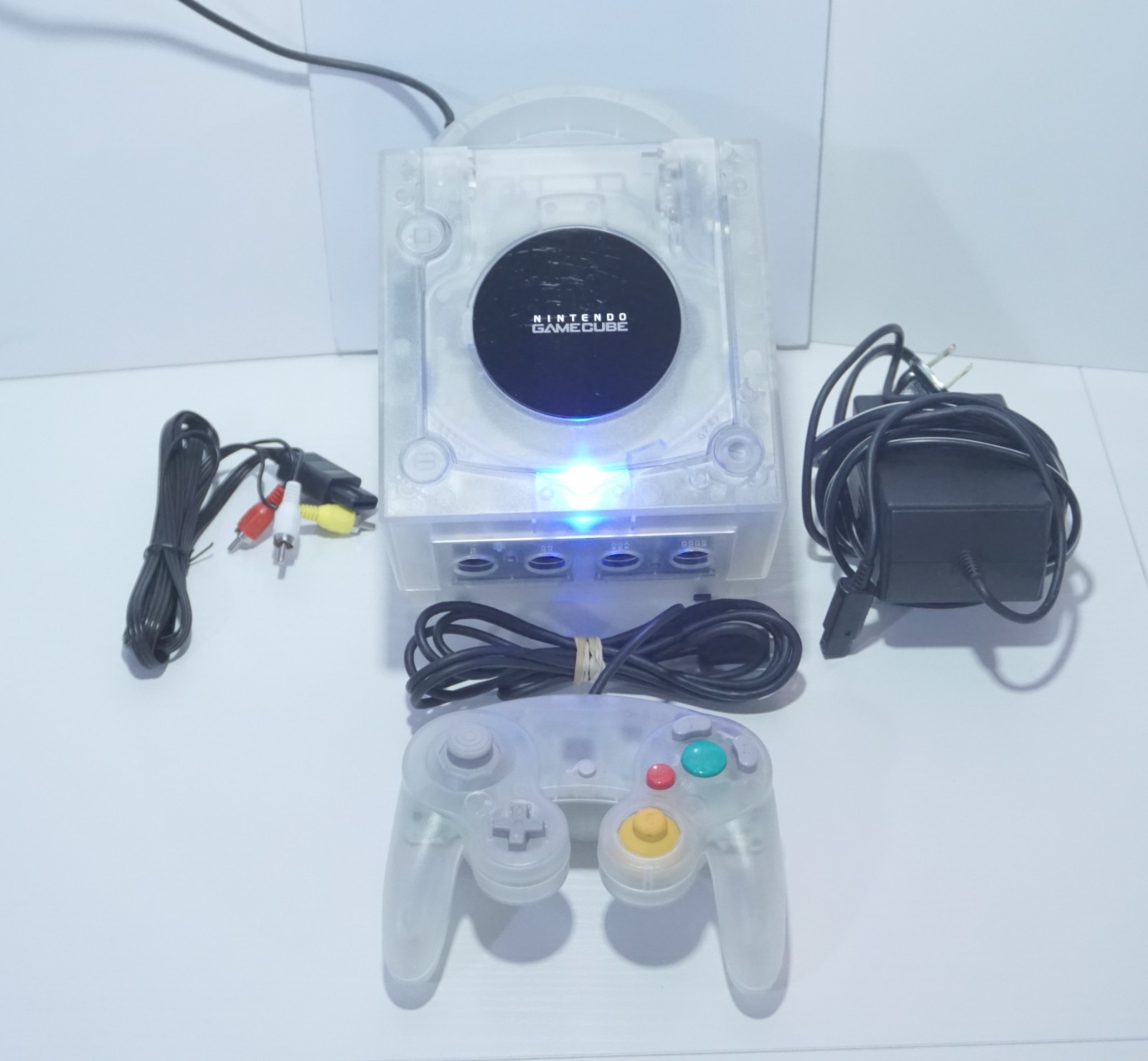 Various Colors Nintendo GameCube Console DOL-001 (USA) and Controllers Reshelled