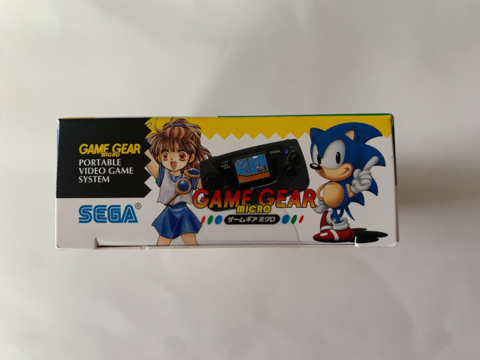 [Factory-Sealed NEW] SEGA Game Gear Micro Black +4 HCV-3276 Japan Free Shipping