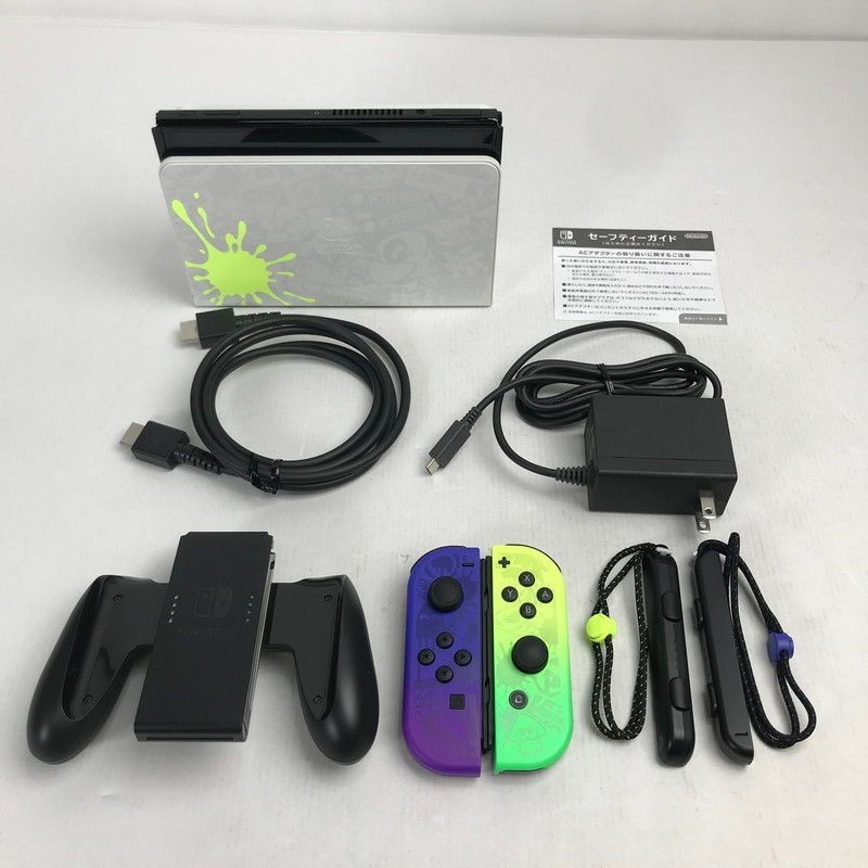 Nintendo Switch OLED Splatoon 3 Limited Special Edition Console Box Japan Used