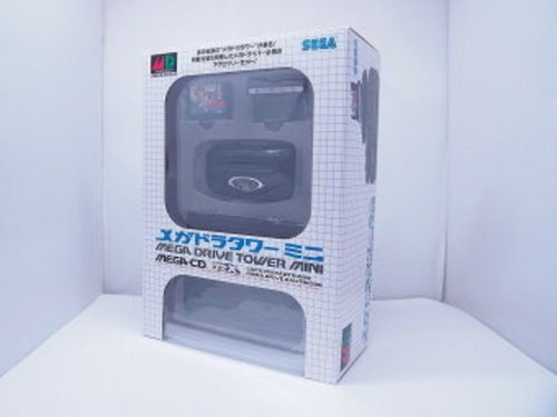 SEGA Mega Drive Tower Mini HAA-2920 Console Accessory Set Japan Official Boxed
