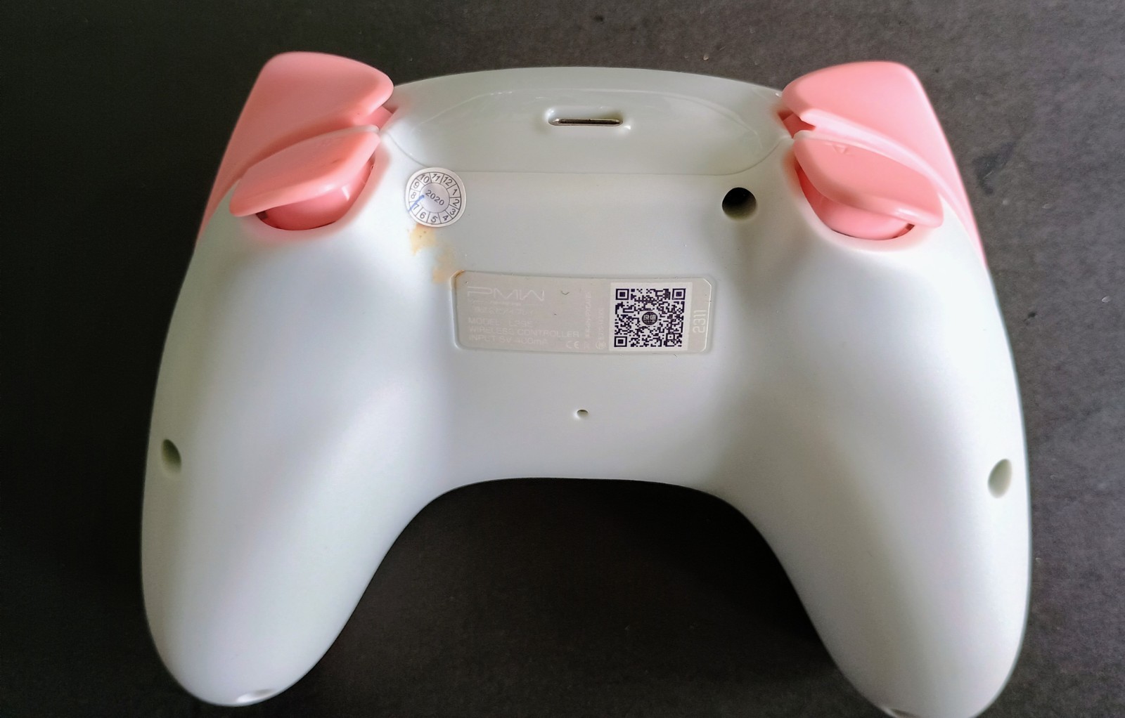 Inne Wireless Pink & White Kitty Cat Blue Tooth Controller Nintendo Switch