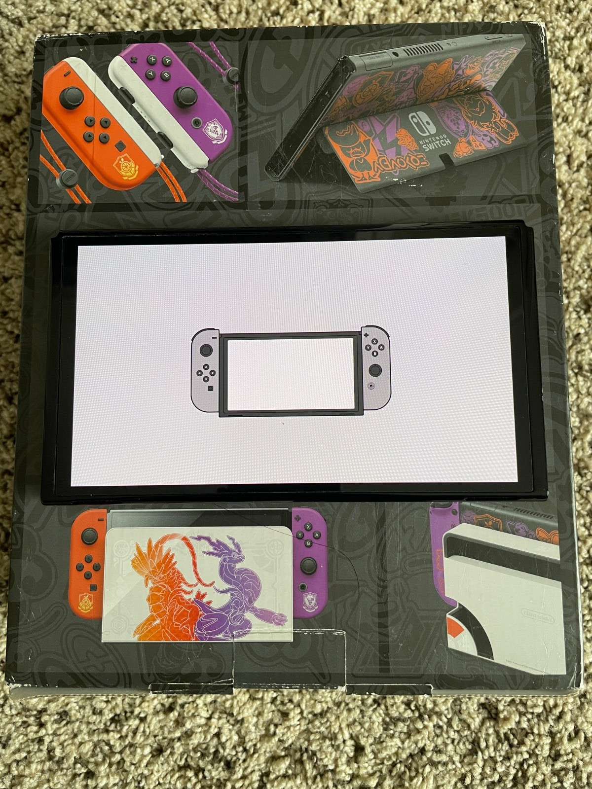 Nintendo Switch OLED + Pokemon Scarlet & Violet Edition Dock [READ DESCRIPTION]