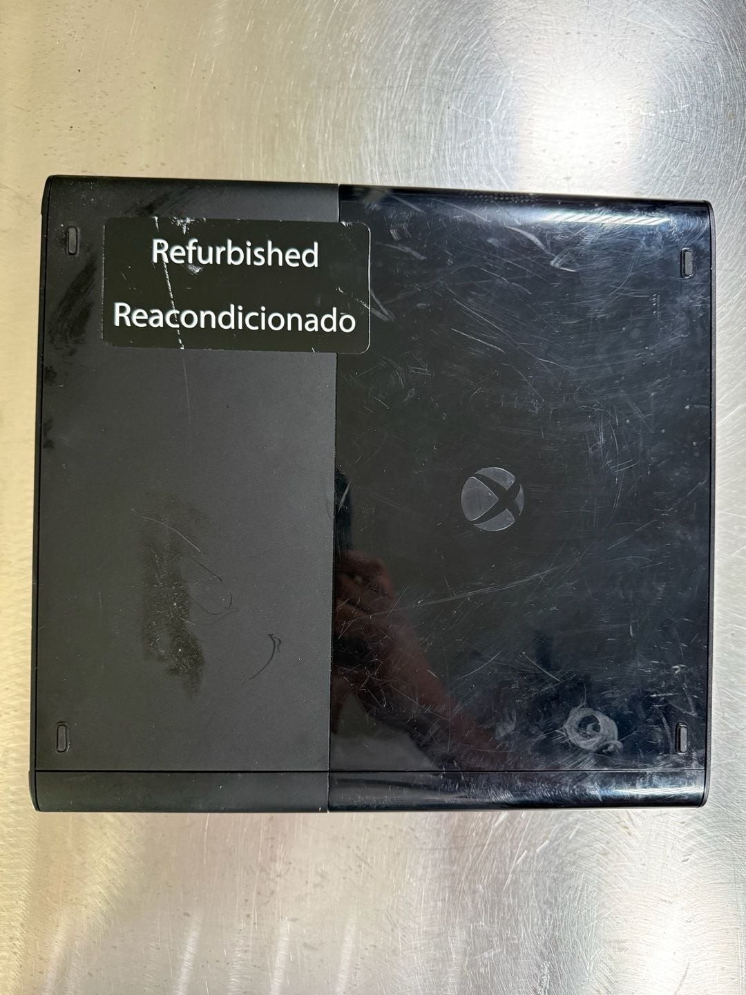 Microsoft Xbox 360 Slim Console Black, console only parts only