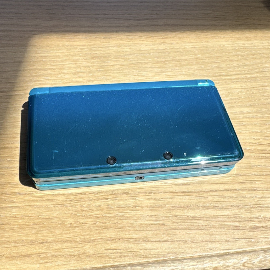 Nintendo 3DS Blue Handheld System CTR-001 3D 2GB US- Tested Working