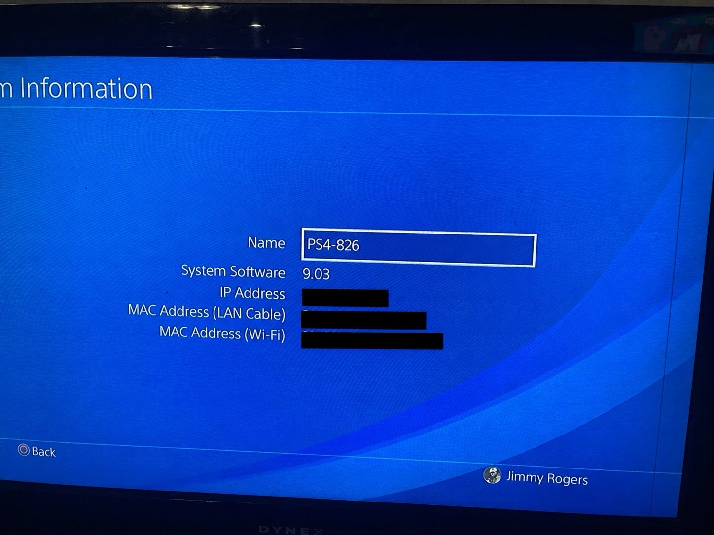 Sony PlayStation 4 Pro 1TB Console CUH-7215B w/Controller & Cables Firmware 9.03