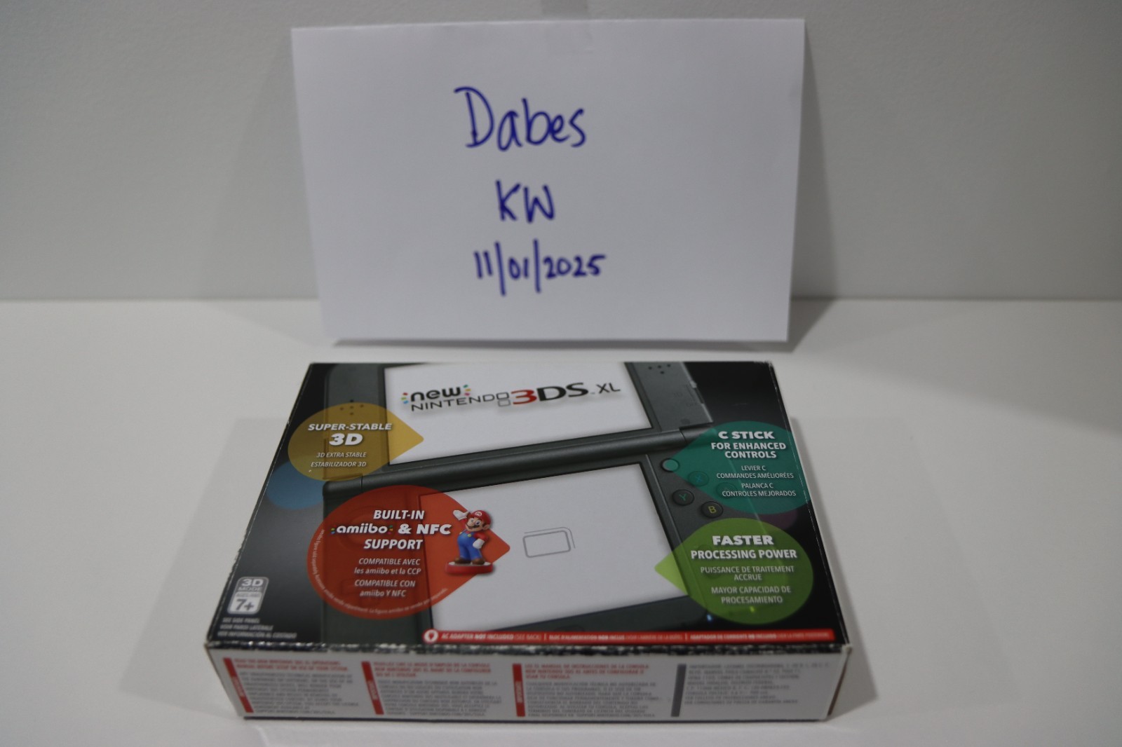 Nintendo New 3DS XL 4GB Handheld Gaming System – Black