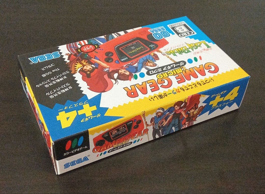 Unopened Sega Game Gear Micro Red Console Sealed Limited Edition Japan