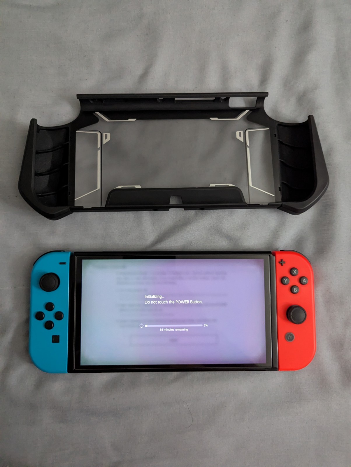 Nintendo Switch OLED + Accessories + 256GB SD Card + Pokémon Sword Bundle