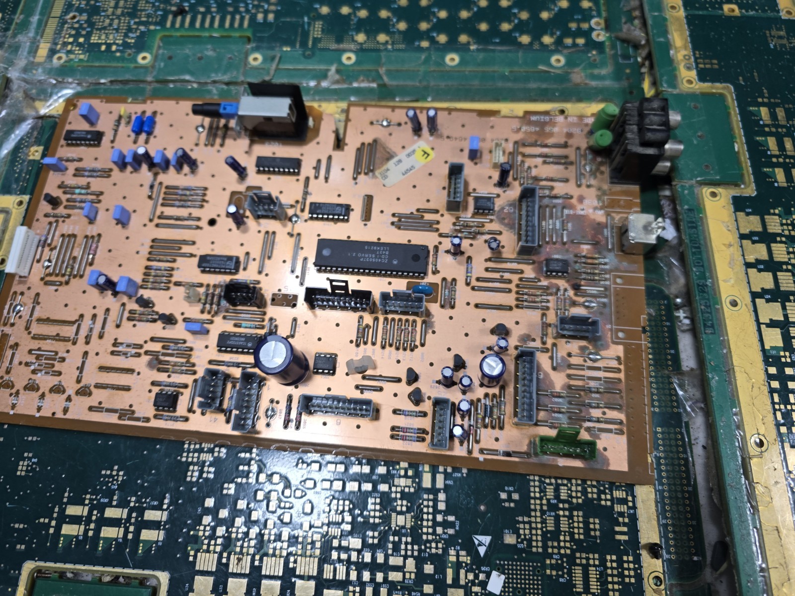 Philips CDI 910 EXACT CORROSION Motherboard-Not Tested-Intact-PARTS-READ ALL