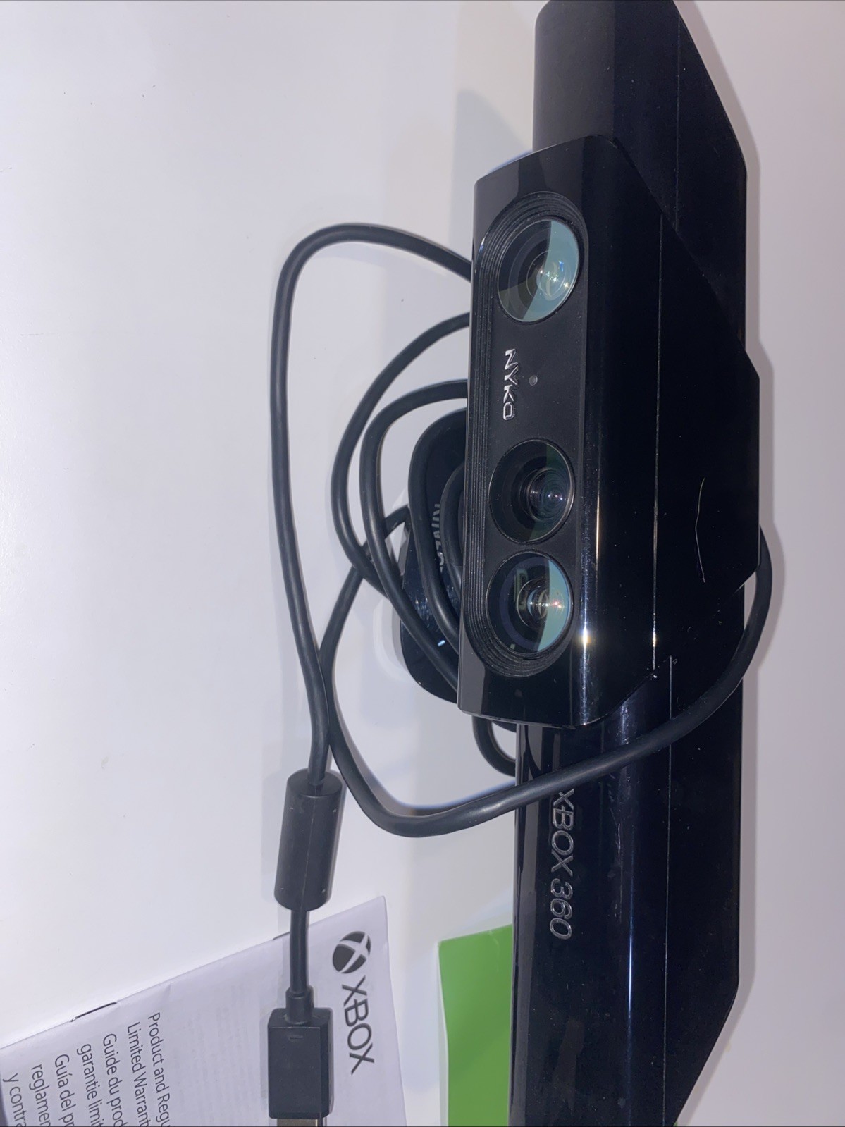 Xbox 360 and Kinect – 3 Controllers and accessories – missing power cord