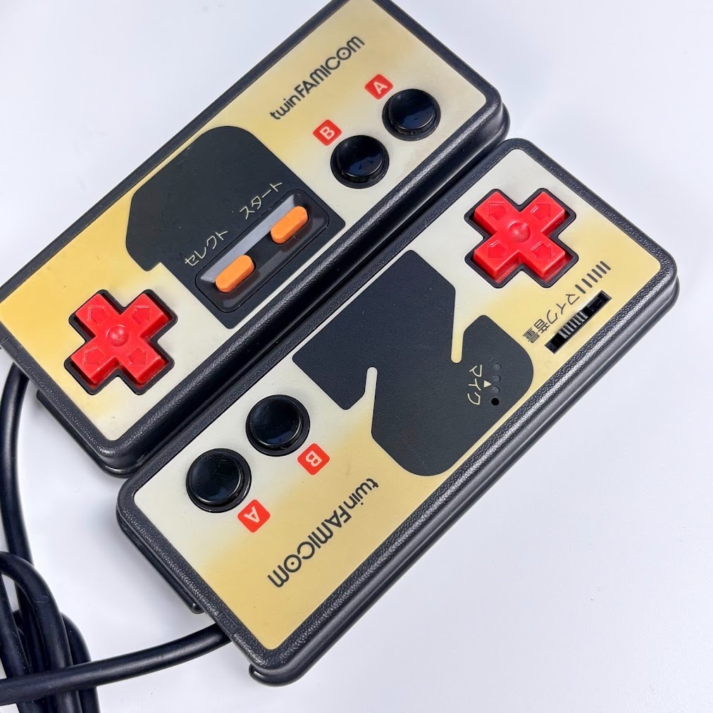Sharp Twin Famicom AN500 Junk No Power Disk Error 27 Repaired Board No Lid Cable