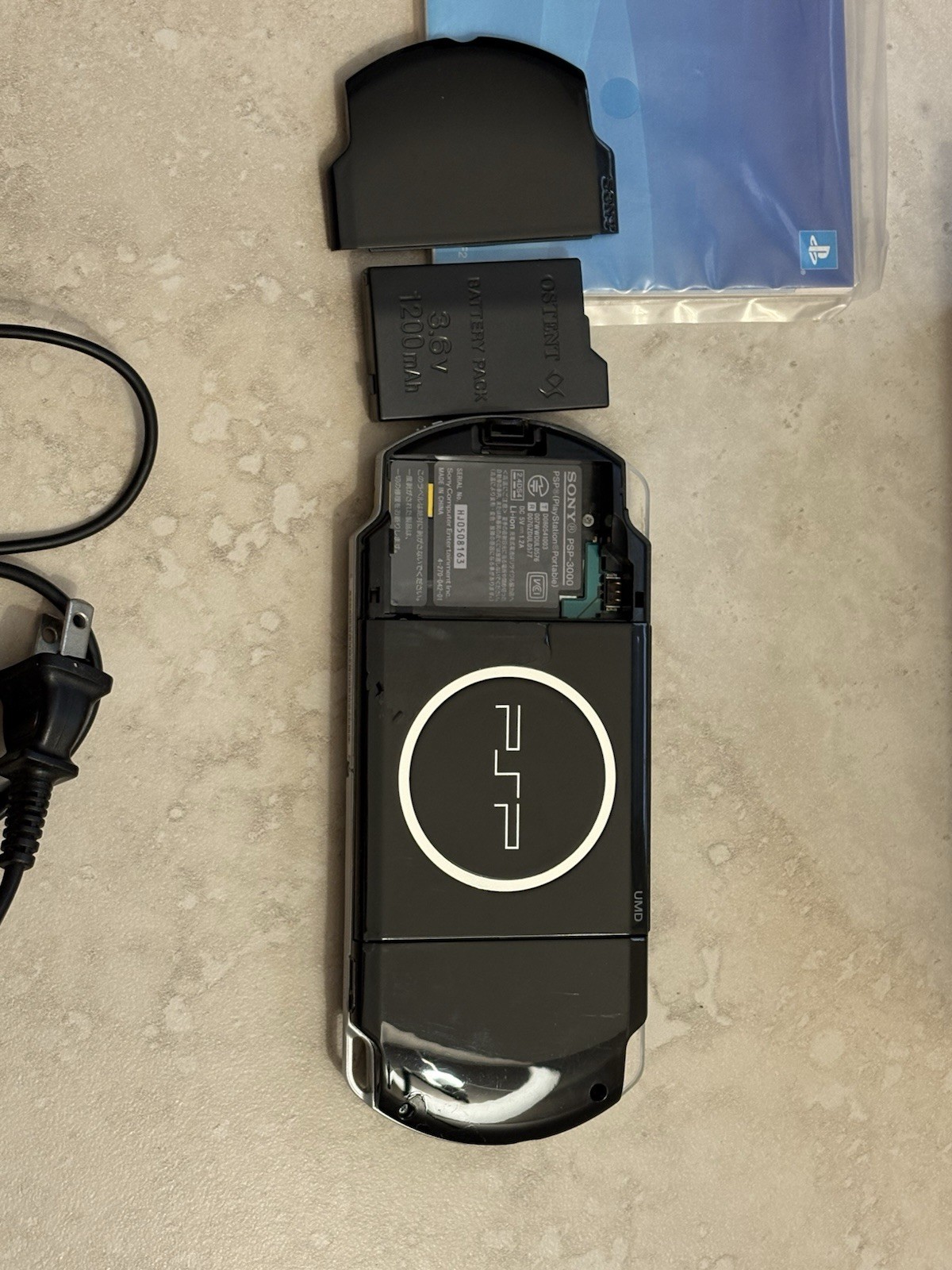 Sony PSP-3000 Console Piano Black Complete in box Region free – Very Good