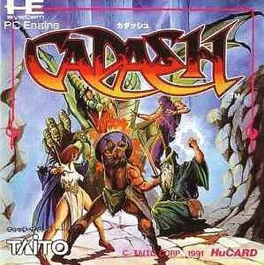 PC Engine Hu card software Kadash (no box theory)