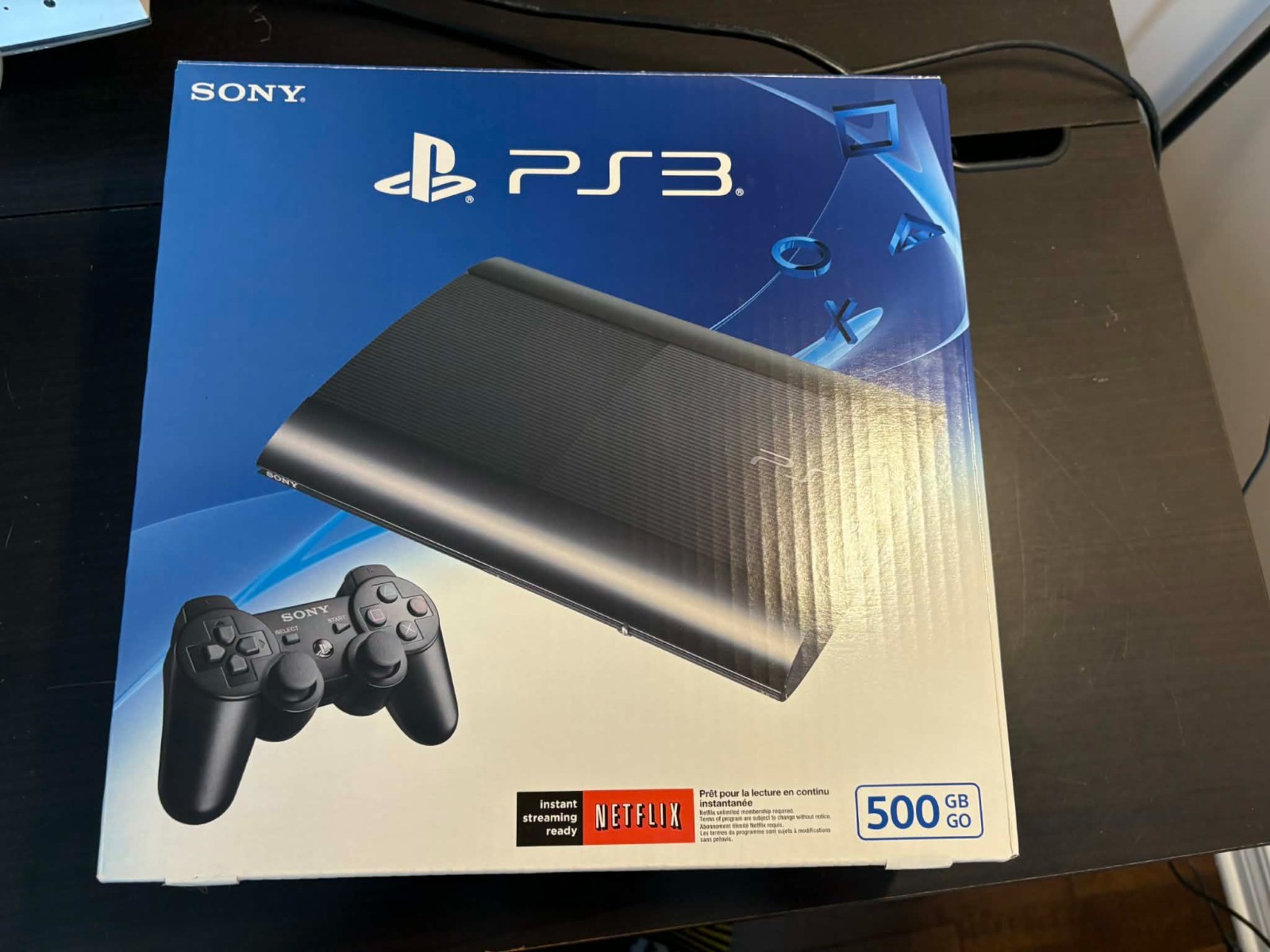 Sony Playstation 3 Super Slim 500GB Console PS3 – CIB – Controller and Games