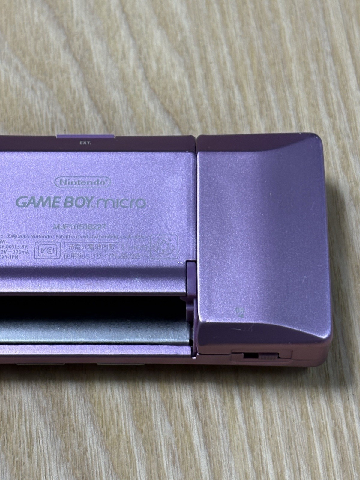 Nintendo Game Boy Micro Purple Console Charger Tested Working Japanese