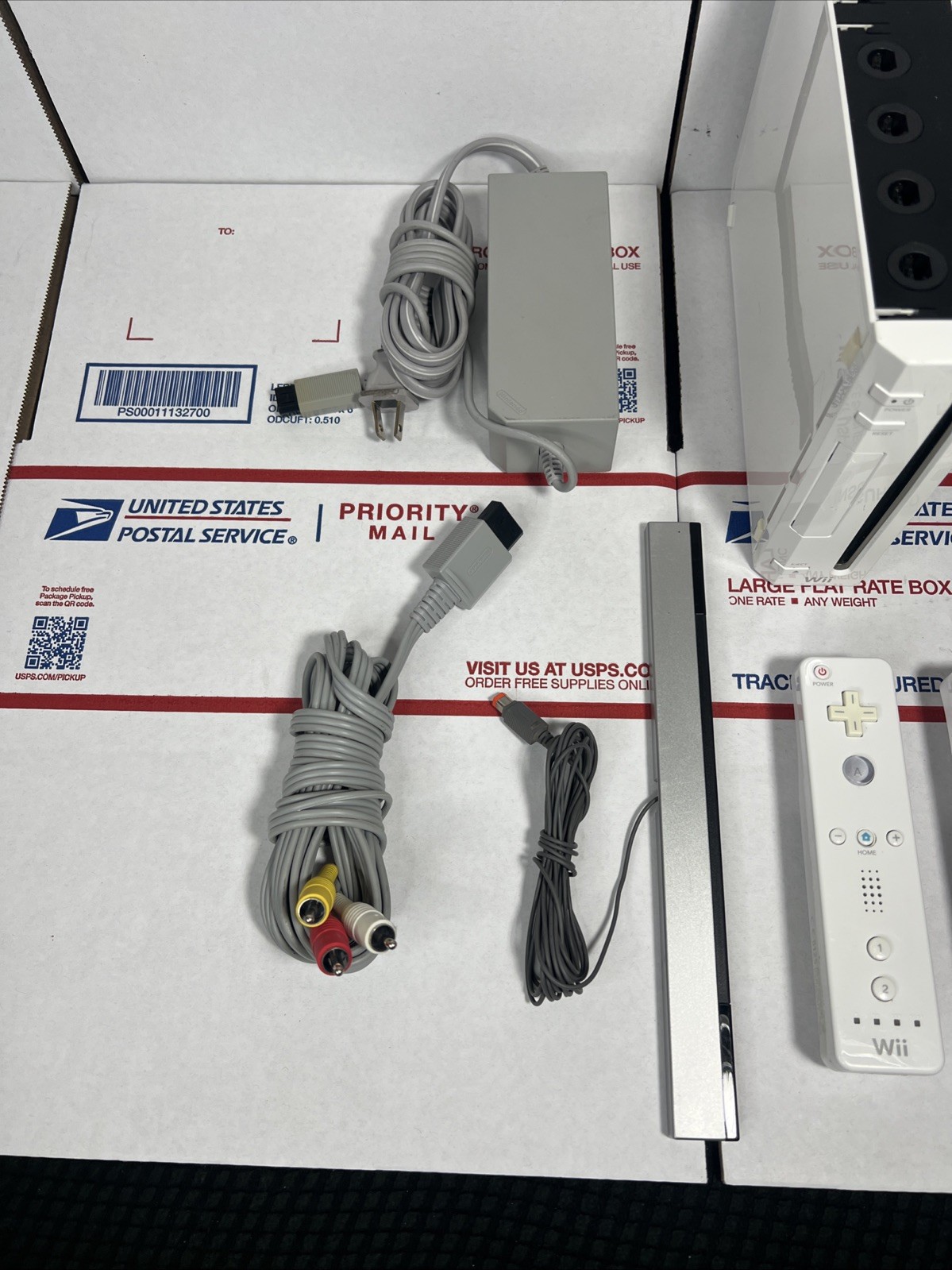 Nintendo Wii Bundle + MARIO KART + PAPER MARIO -+ Wheels – NEXT DAY – WARRANTY