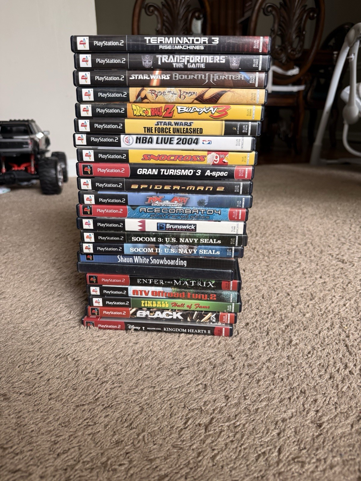 PlayStation 2 Console With Games