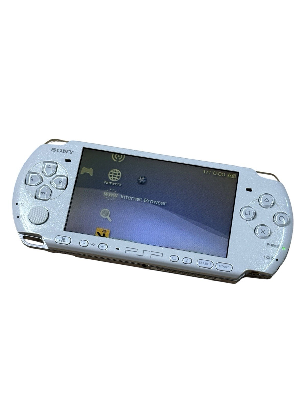 Sony PSP 3000 Pearl White Console Only Tested & Working Japanese Version
